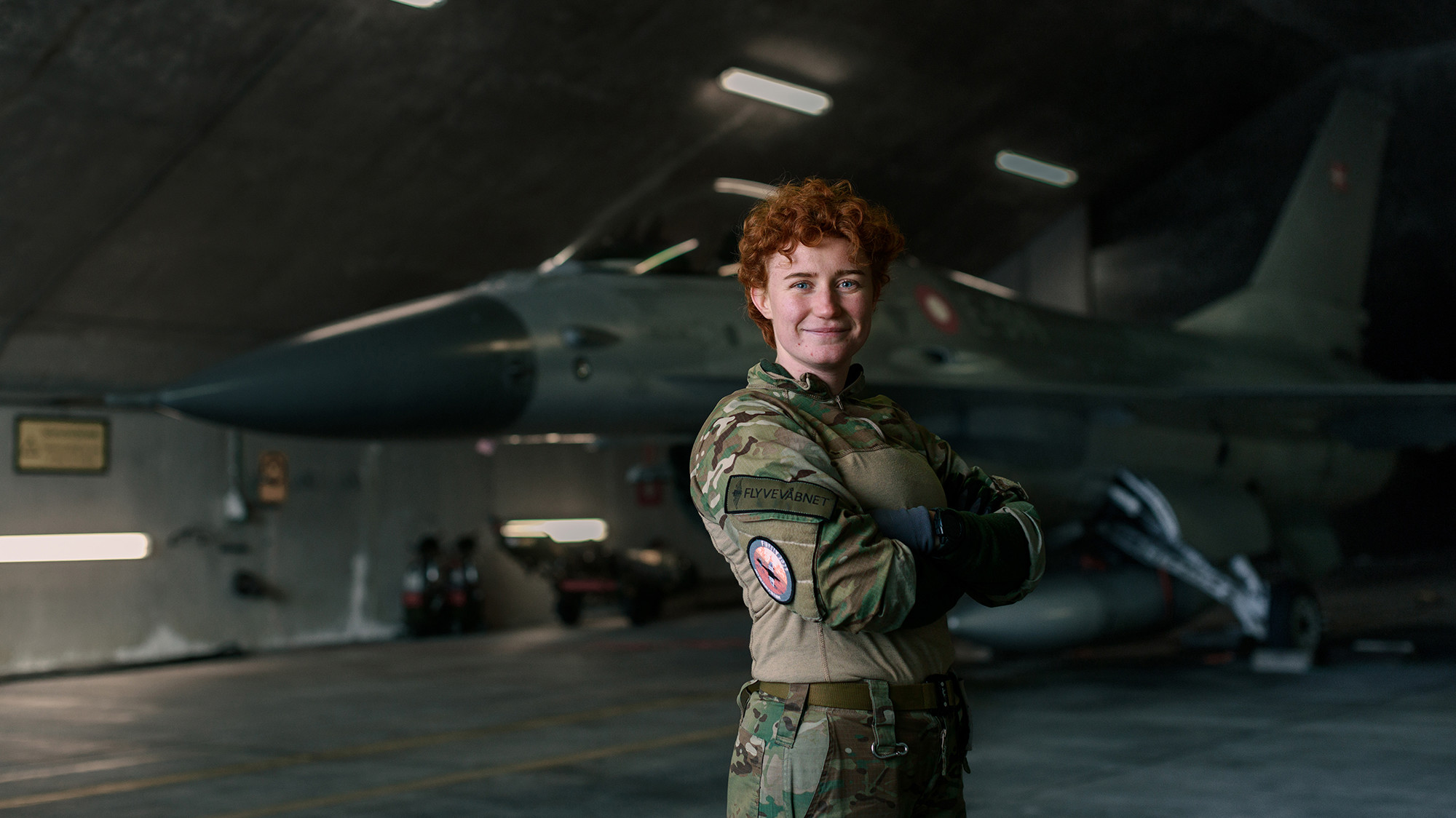 Camilla, flymekaniker