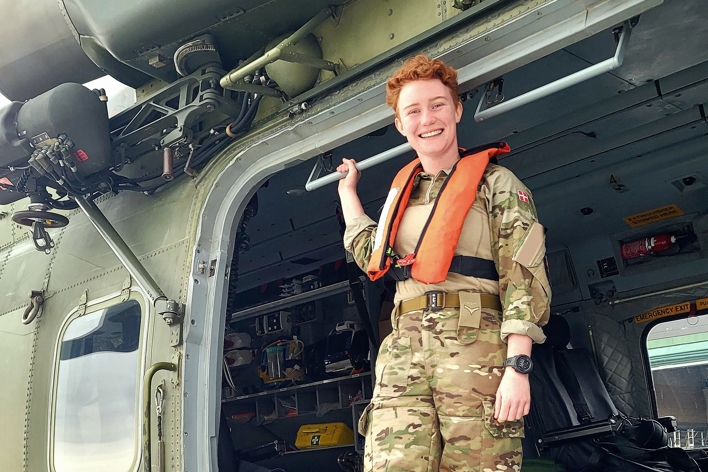 Flymekaniker Camilla