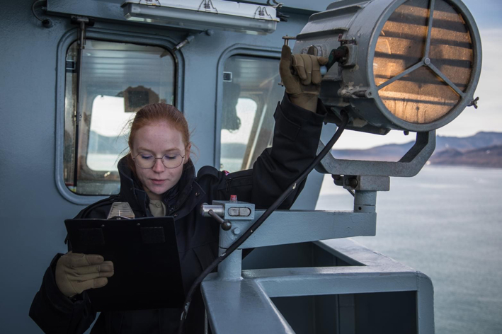 kommunikationsgast på dækket