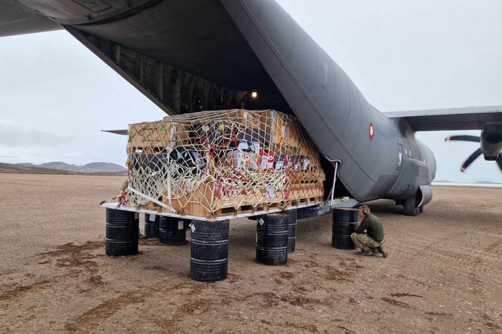 Læsning af Hercules fly