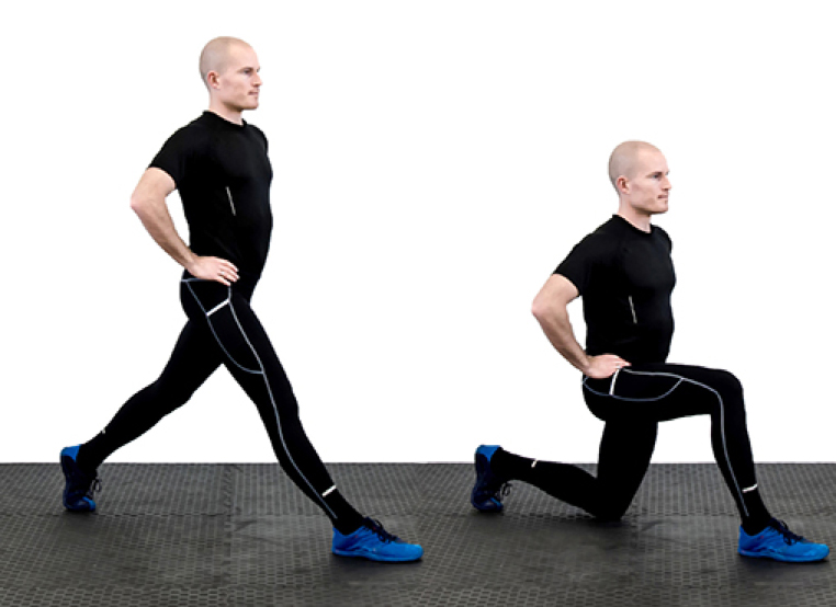 Øvelse 1. split squat